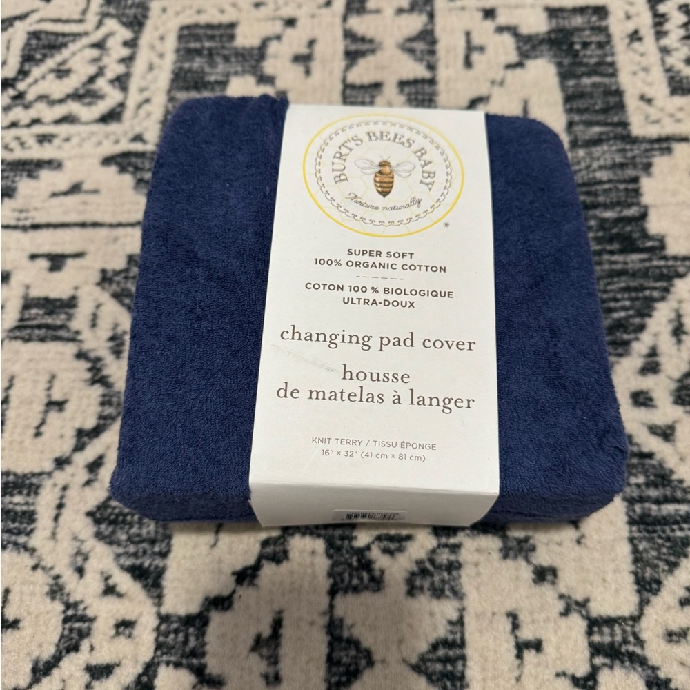 Burt’s Bees Baby | Changing Pad Cover | 100% Organic Cotton